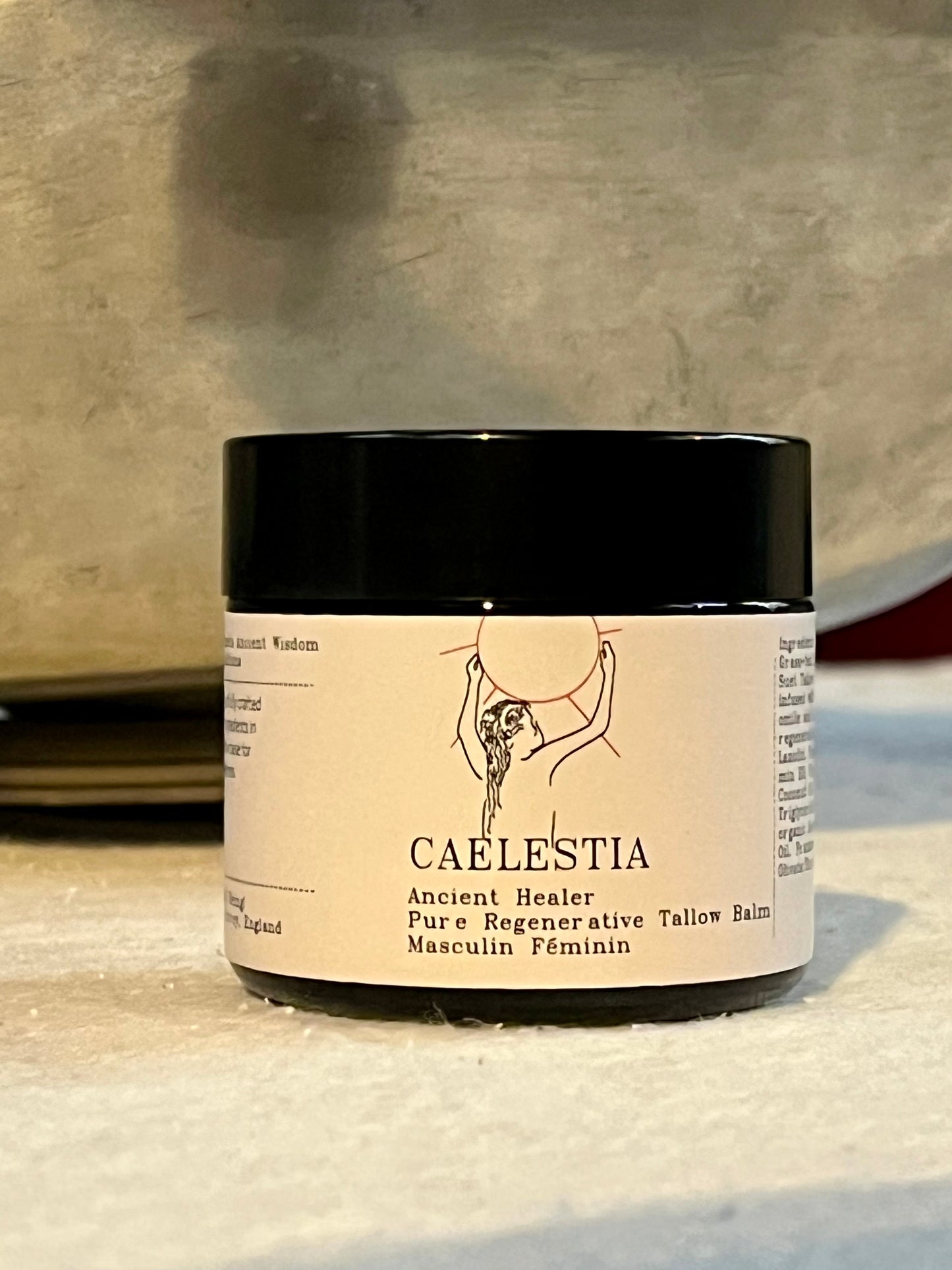 PRE-ORDER Ancient Healer - Pure Unscented Tallow Balm Masculin Féminin